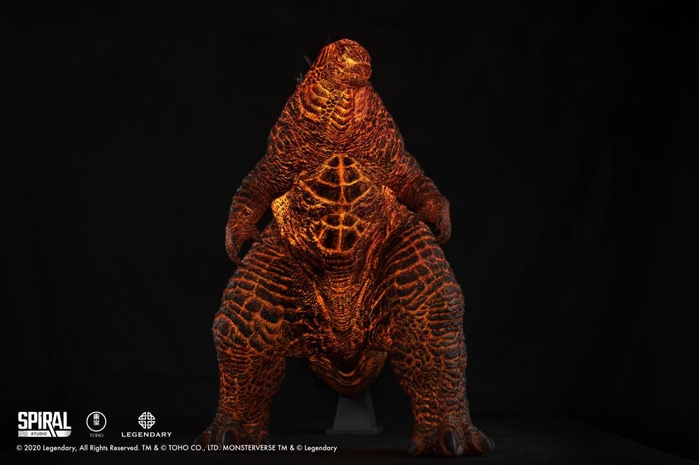 Godzilla: King of the Monsters Ultimate Masterline Battle in Boston Series Burning Godzilla Limited Edition Statue Gallery Image 4