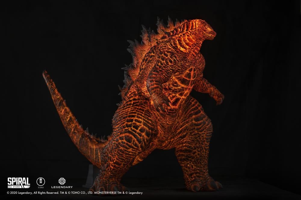 Godzilla: King of the Monsters Ultimate Masterline Battle in Boston Series Burning Godzilla Limited Edition Statue Gallery Image 5