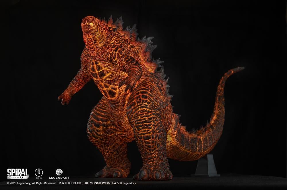 Godzilla: King of the Monsters Ultimate Masterline Battle in Boston Series Burning Godzilla Limited Edition Statue Gallery Image 3