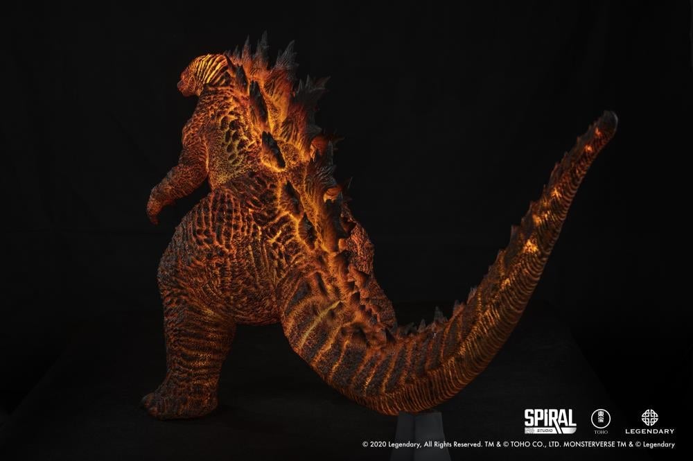 Godzilla: King of the Monsters Ultimate Masterline Battle in Boston Series Burning Godzilla Limited Edition Statue Gallery Image 6