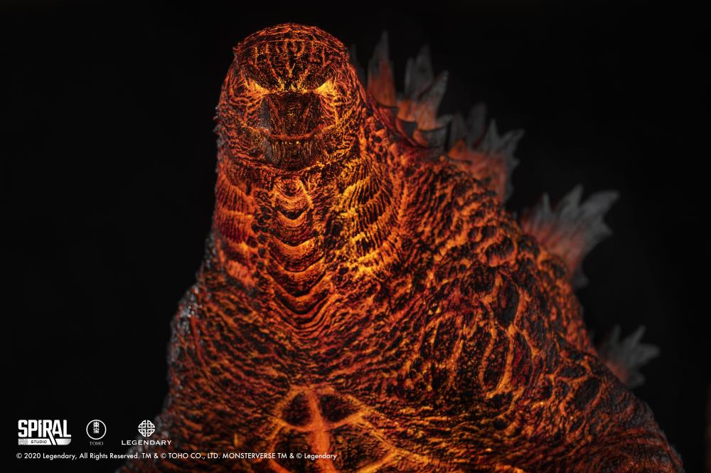 Godzilla: King of the Monsters Ultimate Masterline Battle in Boston Series Burning Godzilla Limited Edition Statue Gallery Image 8