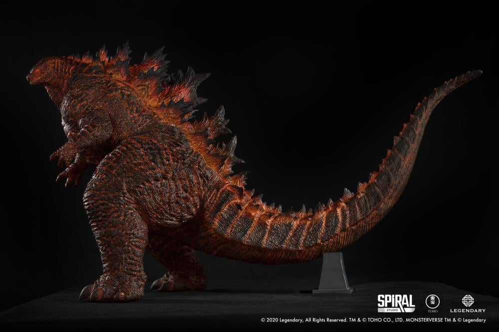 Godzilla: King of the Monsters Ultimate Masterline Battle in Boston Series Burning Godzilla Limited Edition Statue Gallery Image 12