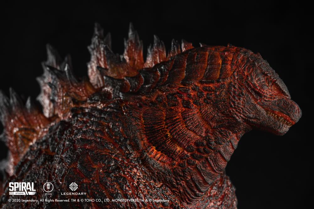 Godzilla: King of the Monsters Ultimate Masterline Battle in Boston Series Burning Godzilla Limited Edition Statue Gallery Image 15
