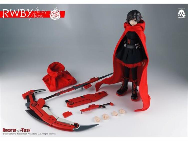 1/6 Scale RWBY Ruby Rose Figure Gallery Image 3