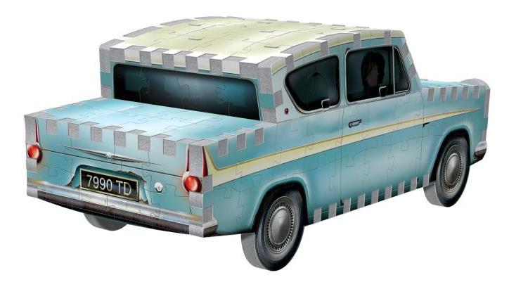 Harry Potter Flying Ford Anglia 130-Piece 3D Puzzle Gallery Image 5