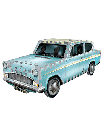 Harry Potter Flying Ford Anglia 130-Piece 3D Puzzle Gallery Image 2