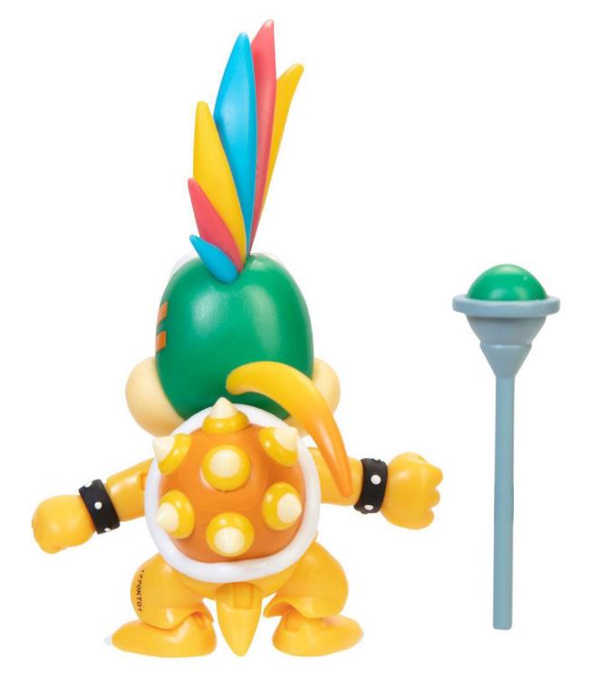 World of Nintendo Lemmy with Magic Wand 4-inch Scale Figure Gallery Image 4