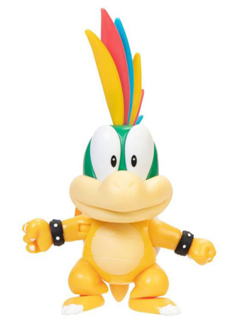 World of Nintendo Lemmy with Magic Wand 4-inch Scale Figure Gallery Image 2
