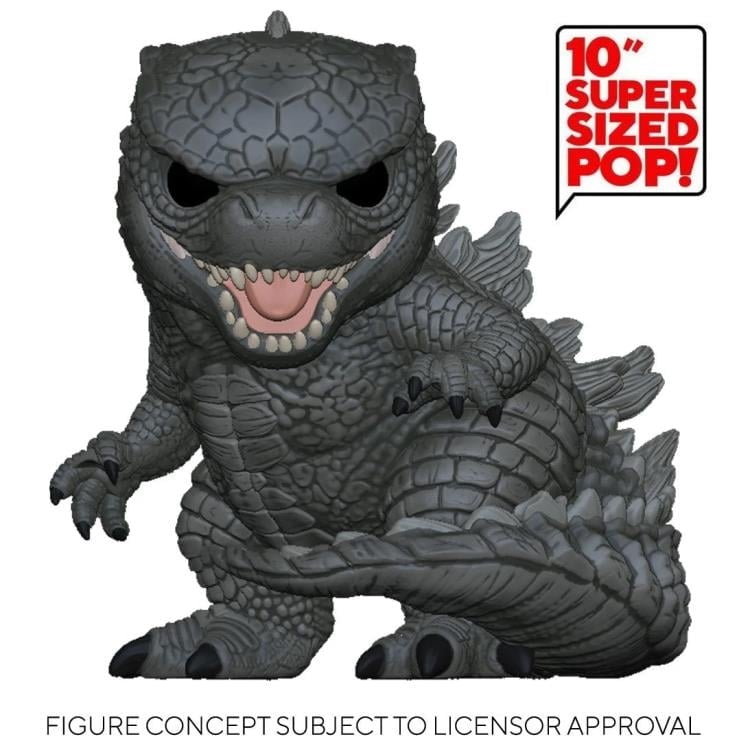 Pop! Movies: Godzilla vs. Kong - 10" Godzilla Gallery Image 3
