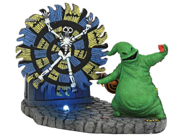 The Nightmare Before Christmas Oogie Boogie Gives a Spin Diorama Gallery Image 1