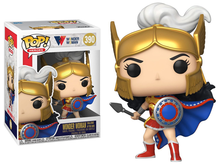 Pop! Heroes: Wonder Woman (80th Anniversary) - Wonder Woman (Challenge of the Gods) Gallery Image 1