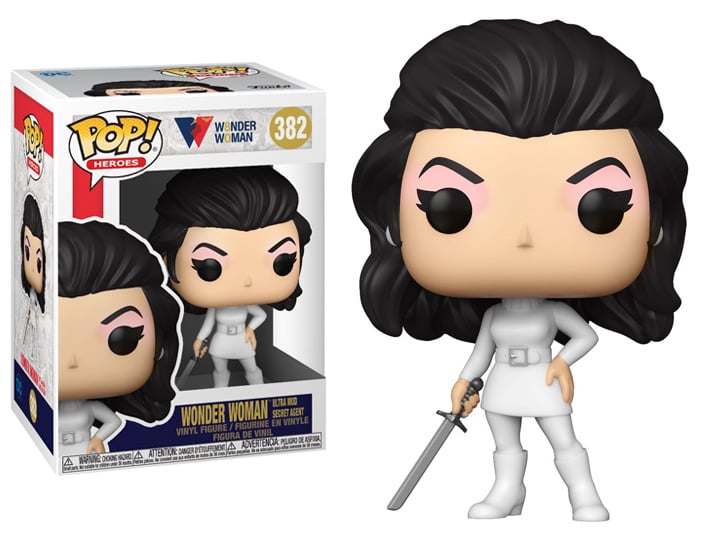 Pop! Heroes: Wonder Woman (80th Anniversary) - Wonder Woman (Ultra Mod Secret Agent) Gallery Image 1