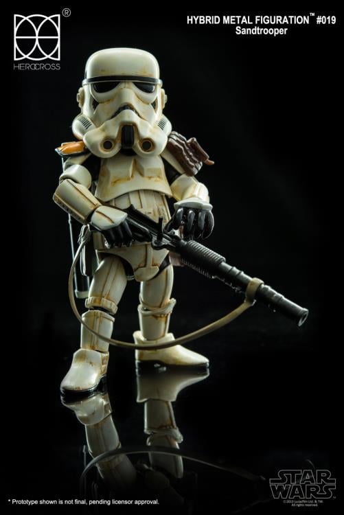 Star Wars Hybrid Metal Figuration #019 Sandtrooper Gallery Image 5