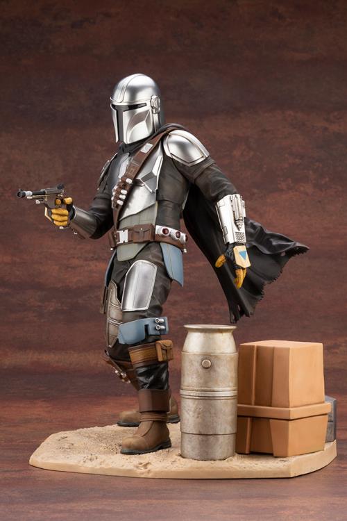The Mandalorian ArtFX Mandalorian & The Child Statue Gallery Image 4