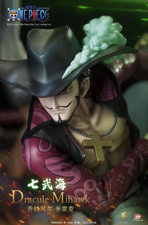 One Piece Dracule Mihawk and Perona 1/6 Scale Statue Set Gallery Image 4