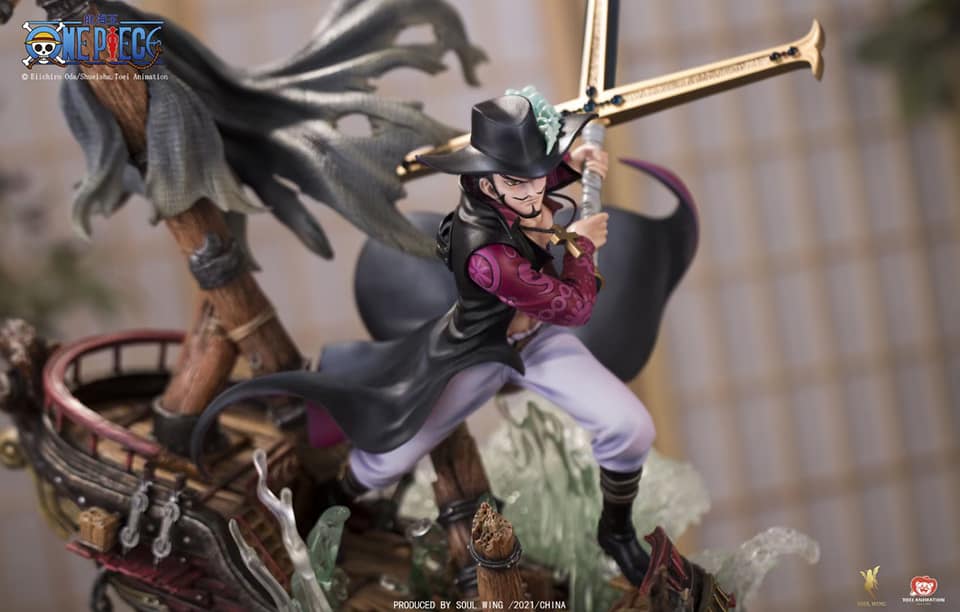 One Piece Dracule Mihawk and Perona 1/6 Scale Statue Set Gallery Image 7