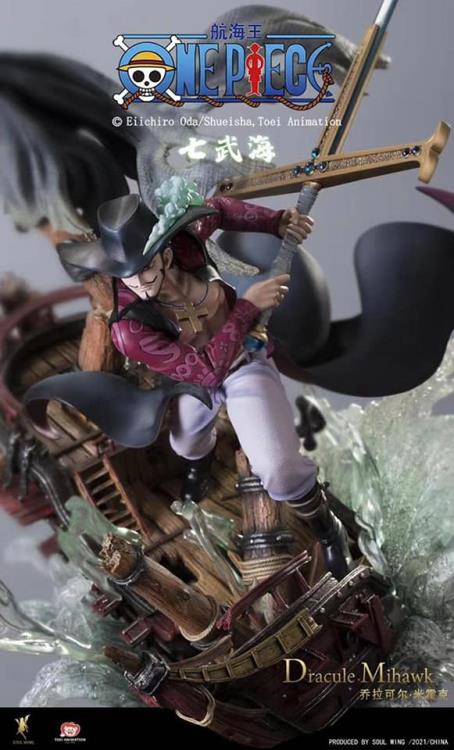 One Piece Dracule Mihawk and Perona 1/6 Scale Statue Set Gallery Image 5