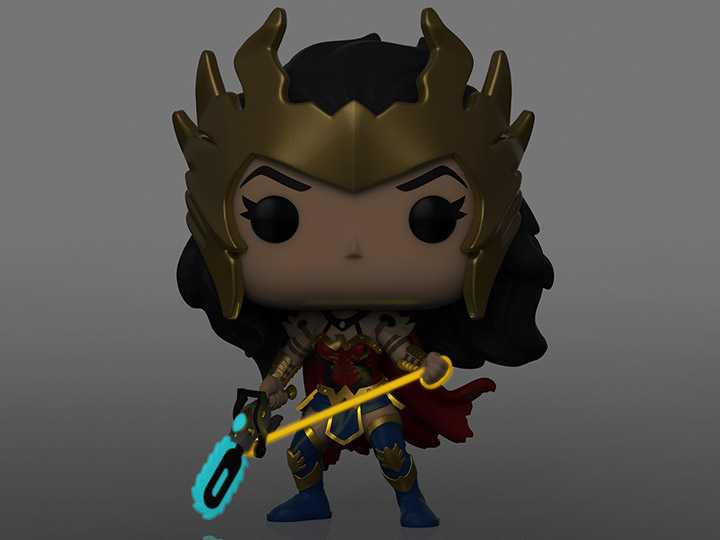 Pop! Heroes: Dark Nights: Death Metal - Wonder Woman (Chase) PX Previews Exclusive Gallery Image 1