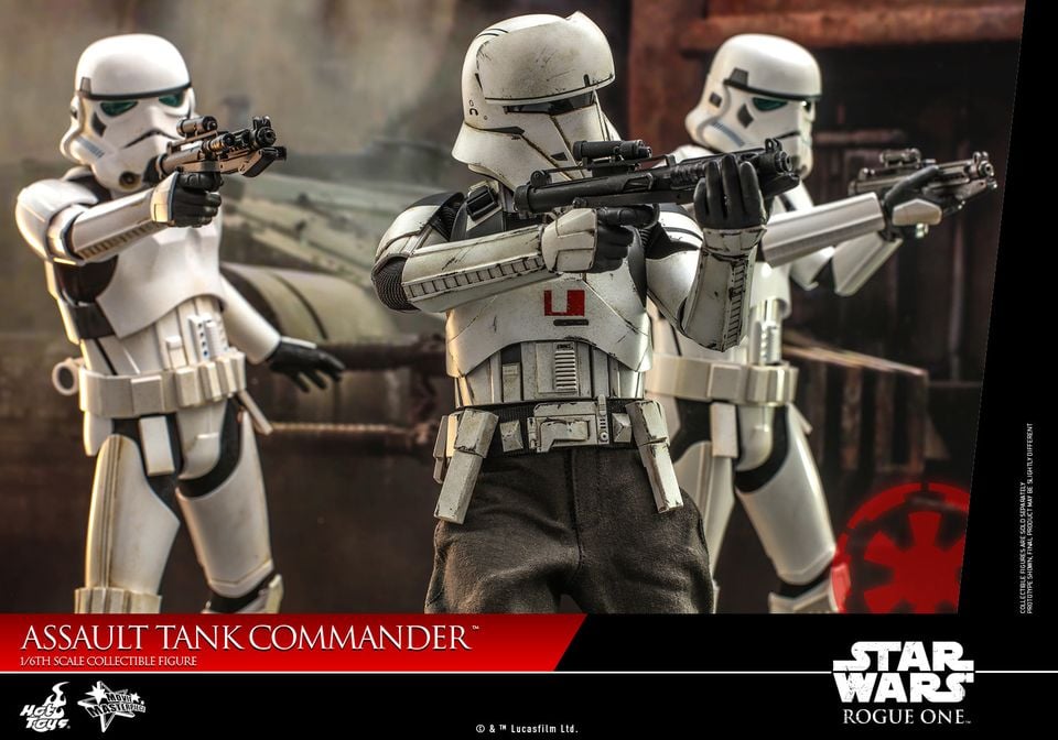 Rogue One: A Star Wars Story MMS587 Assault Tank Commander 1/6th Scale Collectible Figure Gallery Image 13