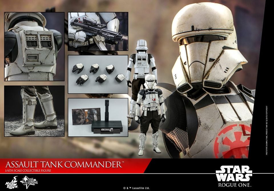Rogue One: A Star Wars Story MMS587 Assault Tank Commander 1/6th Scale Collectible Figure Gallery Image 3