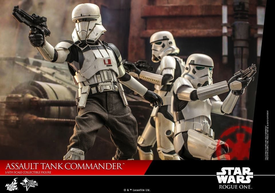 Rogue One: A Star Wars Story MMS587 Assault Tank Commander 1/6th Scale Collectible Figure Gallery Image 12