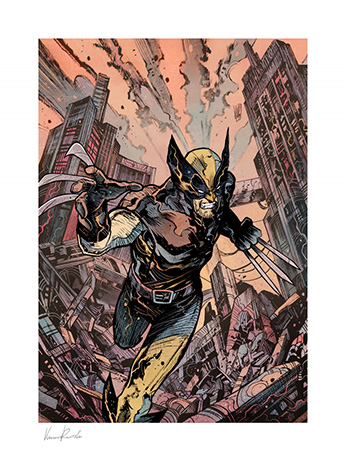 Marvel Wolverine Limited Edition Art Print Gallery Image 2