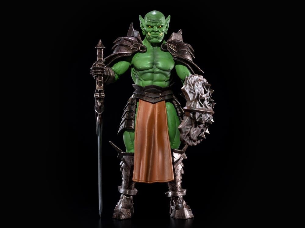 Mythic Legions Tactics: War of the Aetherblade Male Orc Deluxe Legion Builder Action Figure (With Bonus) Gallery Image 4