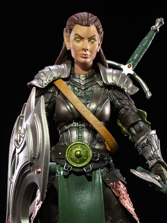 Mythic Legions elf エルフ Mythic Legions Tactics: War of the Aetherblade Female Elf Deluxe