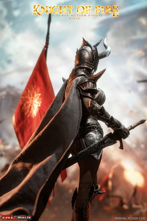 Knight of Fire (Black) 1/6 Scale Action Figure