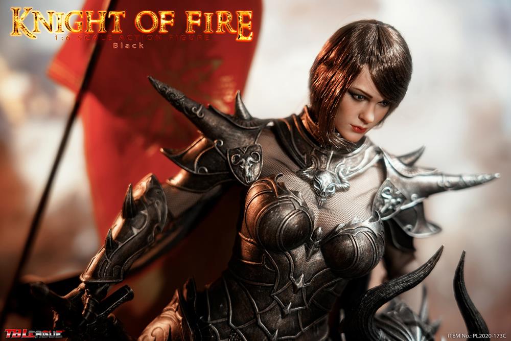 その他 TBLeague 1/6 Knight of Fire Black.Ver Knight of Fire (Black) 1/6 Scale Action Figure