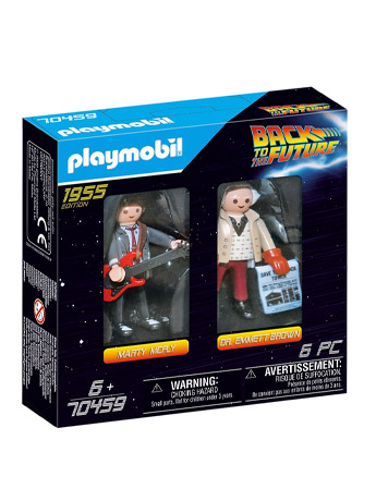Back to the Future Marty Mcfly and Dr. Emmett Brown Gallery Image 2