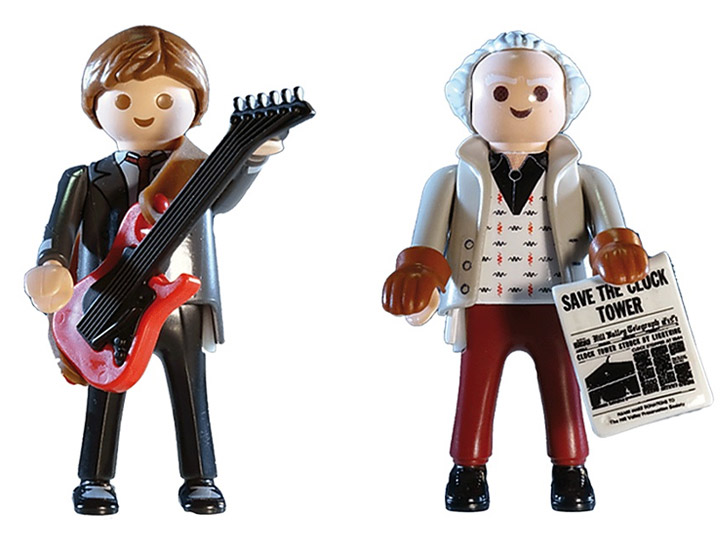 Back to the Future Marty Mcfly and Dr. Emmett Brown Gallery Image 3