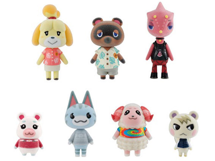 Animal Crossing: New Horizons Villager Collection Boxed Set of 7 Figures Gallery Image 1