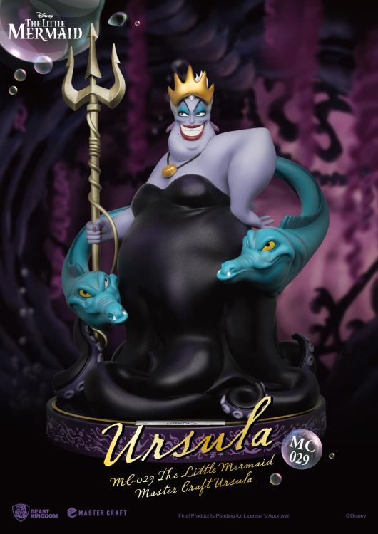 The Little Mermaid Master Craft MC-029 Ursula Statue Gallery Image 3