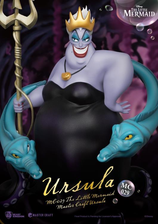 The Little Mermaid Master Craft MC-029 Ursula Statue Gallery Image 8