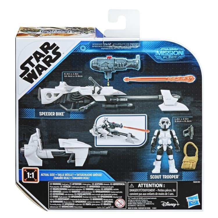 Star Wars Mission Fleet Expedition Class Scout Trooper Speeder Bike Set Gallery Image 11
