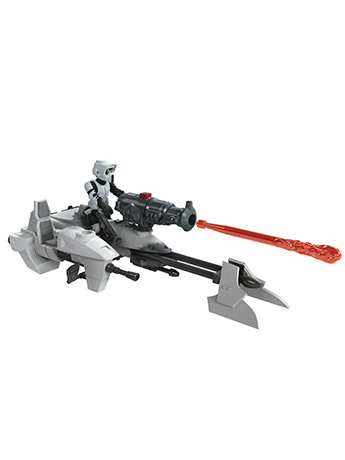Star Wars Mission Fleet Expedition Class Scout Trooper Speeder Bike Set Gallery Image 2