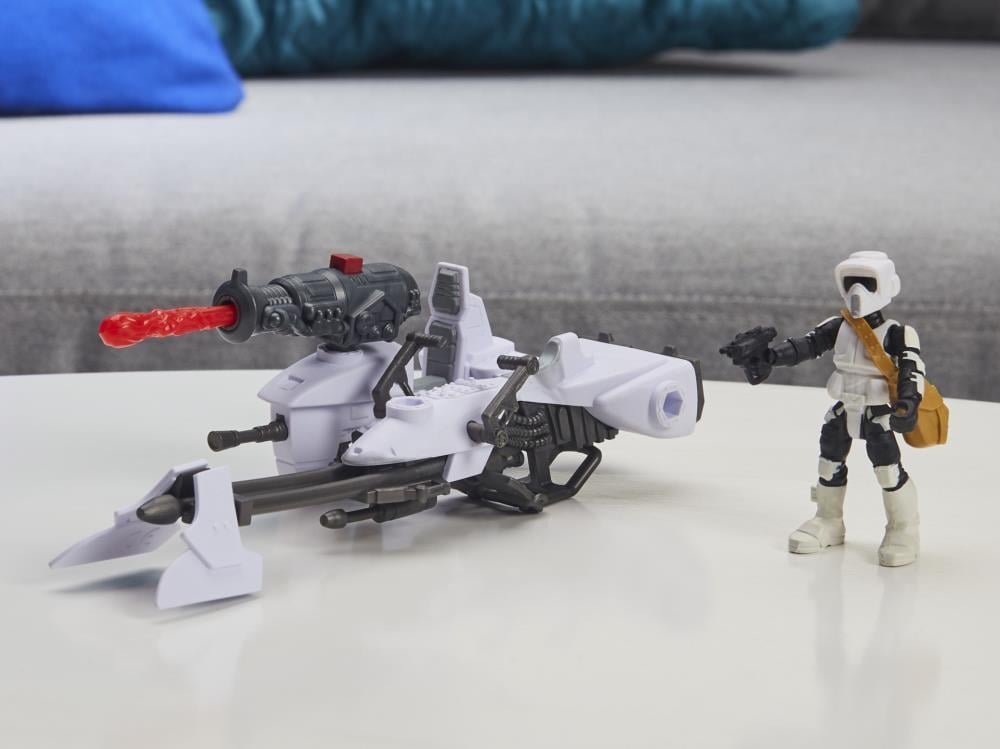 Star Wars Mission Fleet Expedition Class Scout Trooper Speeder Bike Set Gallery Image 5