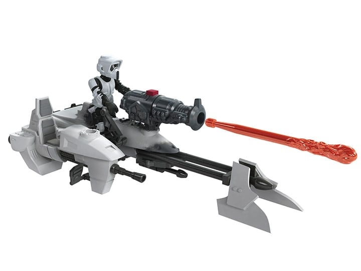 Star Wars Mission Fleet Expedition Class Scout Trooper Speeder Bike Set Gallery Image 1