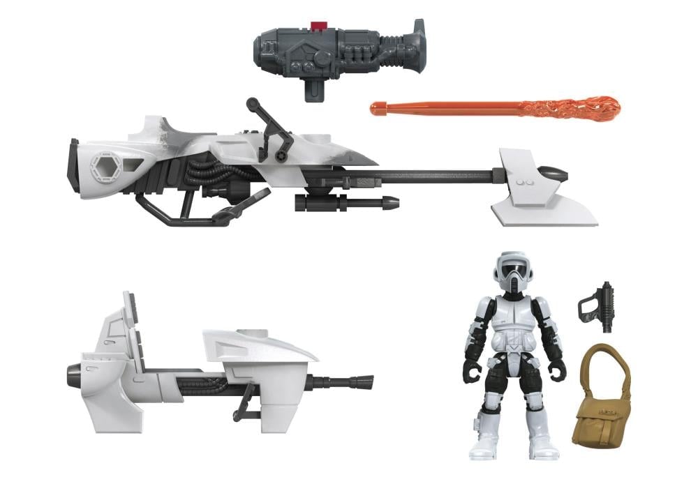 Star Wars Mission Fleet Expedition Class Scout Trooper Speeder Bike Set Gallery Image 4