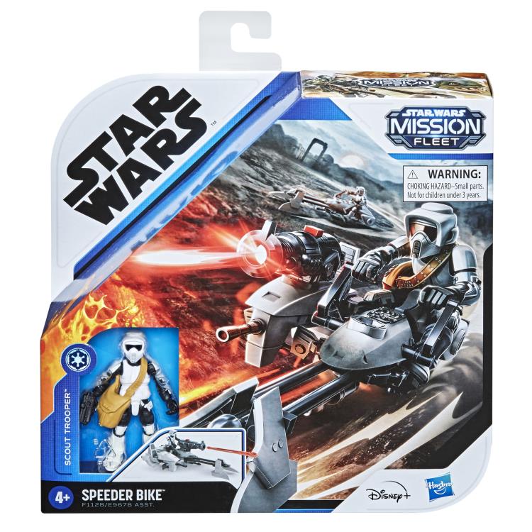 Star Wars Mission Fleet Expedition Class Scout Trooper Speeder Bike Set Gallery Image 10