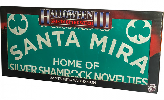 Halloween III: Season of the Witch Santa Mira Wood Sign Gallery Image 3