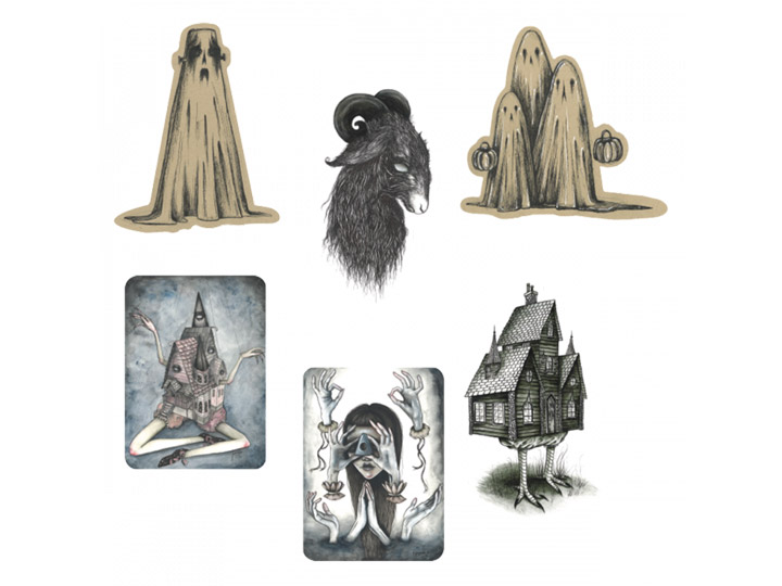 The Little Ghouls Wall Decor Collection Gallery Image 1