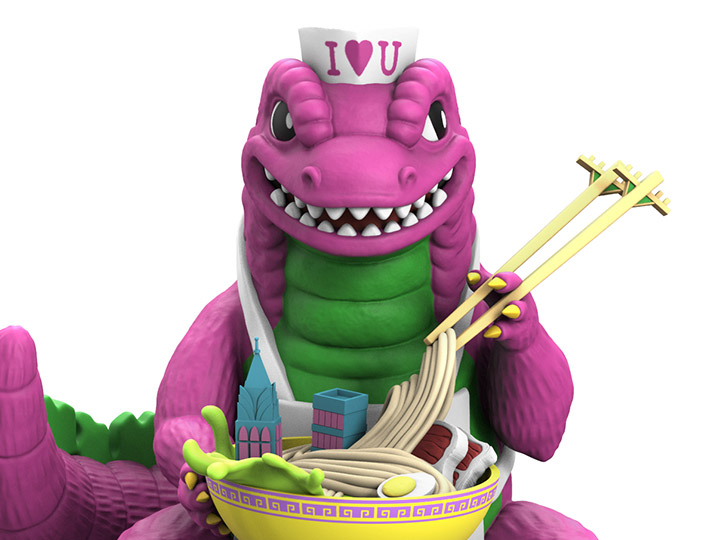 Kaiju Ramen (Bad Dino Edition) Limited Edition Figure Gallery Image 1