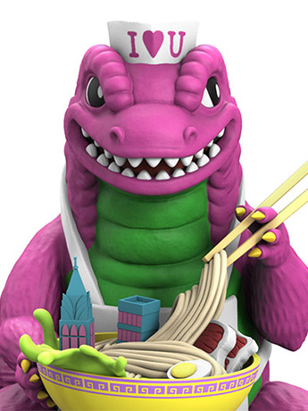 Kaiju Ramen (Bad Dino Edition) Limited Edition Figure Gallery Image 2