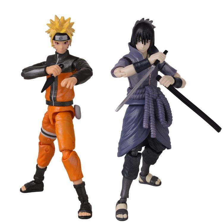 Naruto: Shippuden Anime Heroes Rivals Naruto & Sasuke Exclusive Two-Pack Gallery Image 3