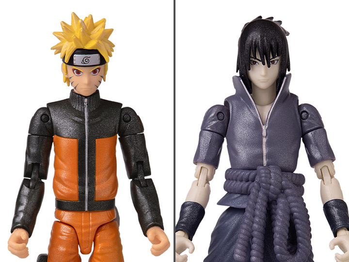 Naruto: Shippuden Anime Heroes Rivals Naruto & Sasuke Exclusive Two-Pack Gallery Image 1
