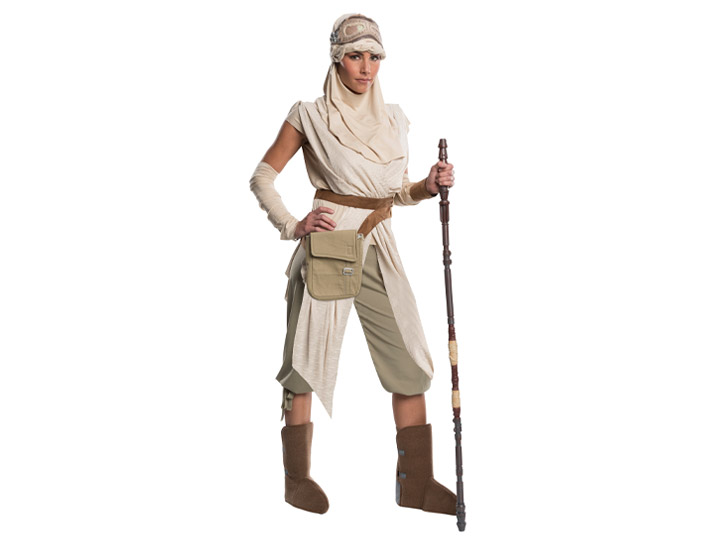 Star Wars: The Force Awakens Grand Heritage Rey Adult Costume Gallery Image 1