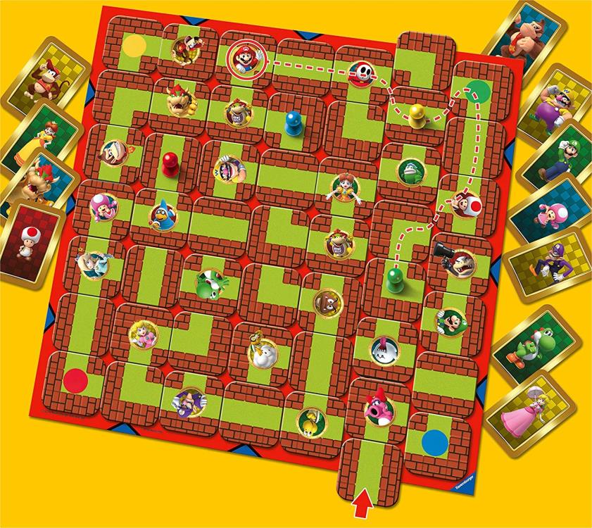 Super Mario Labyrinth Board Game Gallery Image 5
