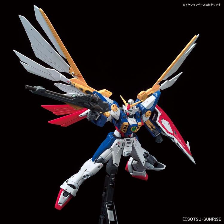 Mobile Suit Gundam Wing RG XXXG-01W Wing Gundam 1/144 Scale Model Kit Gallery Image 6